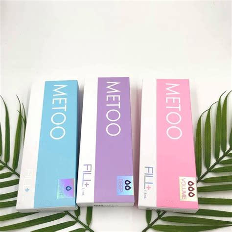 Korean Brand Ha Fillers Metoo Cross Linked Hyaluronic Acid Injectable