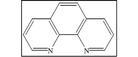 Chemical molecular structure of Phenanthroline. | Download Scientific ...