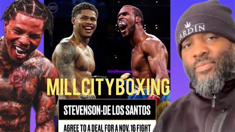 Gervonta Davis Coach Kenny Ellis Reacts Shakur Stevenson Vs Edwin