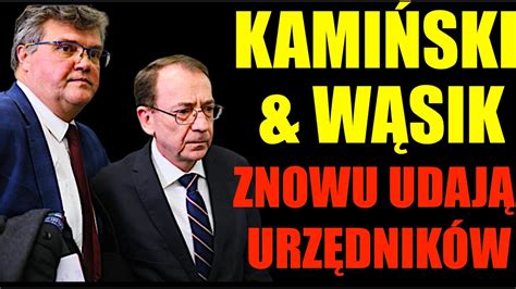 Kamiński i Wąsik prowokują Tym razem ubrani w odzież sugerującą że są