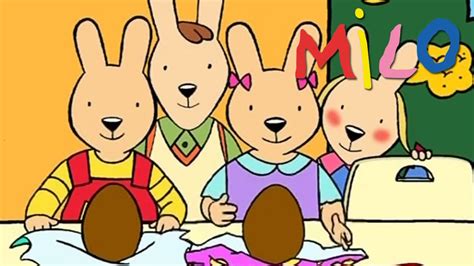 Milo - Chocolate Easter Eggs | Cartoon for kids - YouTube