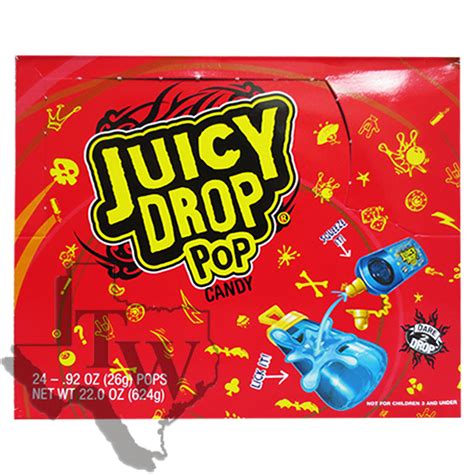 JUICY DROP POP CANDY 24ct 0.92oz - Fancy Candy - Candy, Mints & Gums ...