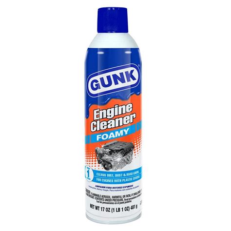 GUNK 17 Oz Foamy Engine Cleaner And Degreaser Spray FEB1CA 6 The