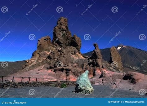 View on the Volcan Teide in National Park Teneriffa Stock Photo - Image of volcano, park: 99501112