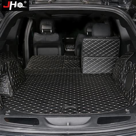 JHO Rear Trunk Mats Cargo Area Protector For 2014 18 Jeep Grand