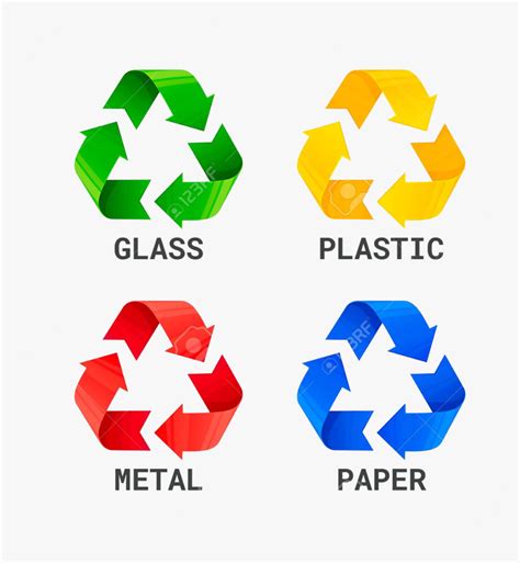 Plastic Recycling Clipart Images