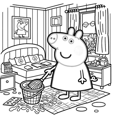 Kolorowanki Peppa Pig 17 Coloring