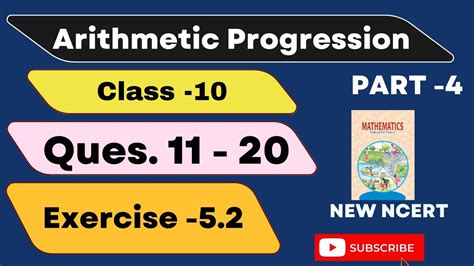 Ex Ques To Class Maths Arithmetic Progression