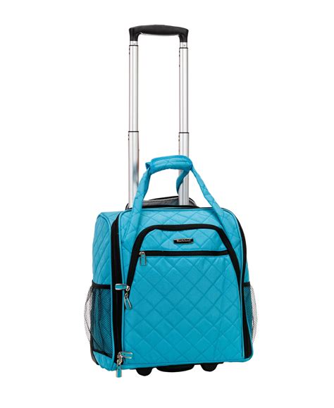 Rockland Luggage 15" Melrose Wheeled Underseat Softside Carry On BF31 ...