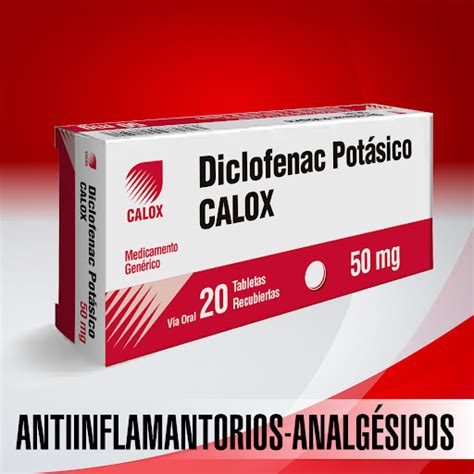 Diclofenac Pot Sico Calox Mg X Tabletas