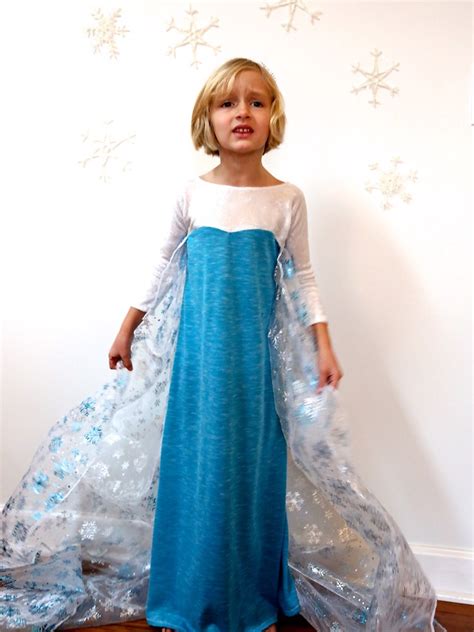 Elsa Dress for Christmas — Made by Rae