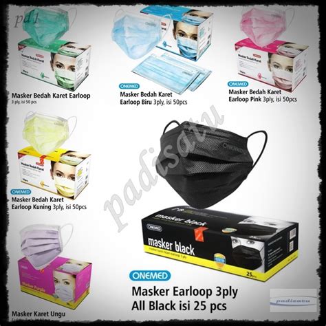 Jual Masker Medis Onemed Ply Earloop Shopee Indonesia