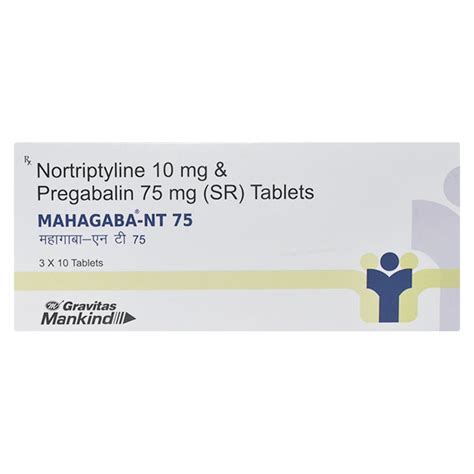 Buy MAHAGABA NT 75 Tablet 10 S Online At Upto 25 OFF Netmeds