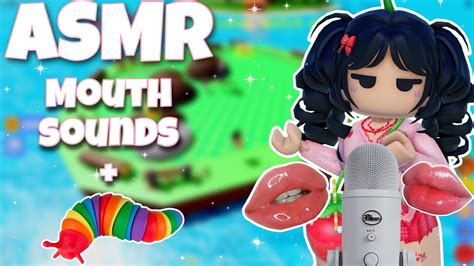 Roblox Asmr Crisp Mouth Sounds Rainbow Slug Fidget No Talking