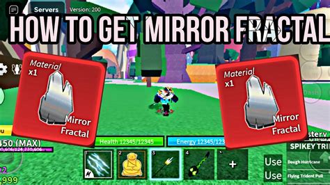 Race V How To Get Mirror Fractal In Blox Fruits Theopgamer Youtube