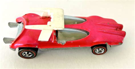 Hot Wheels 1969 Redline Pink Swingin Wing Die Cast Nice B221 Rl458 Ebay