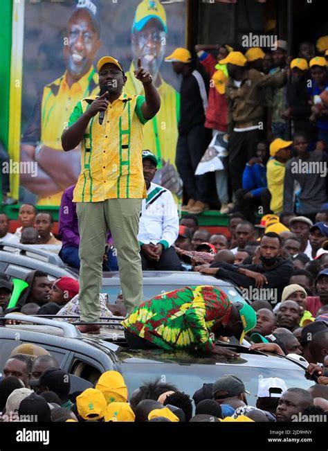 William Ruto Campaign Rally Hi Res Stock Photography And Images Alamy