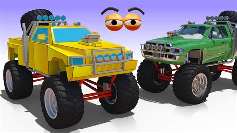 Cube Builder For Kids Hd Build A Monster Truck For Children Aapv