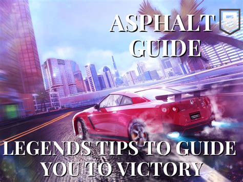 Asphalt 9 Guide Tips Tricks Game Walkthrough For Android Download