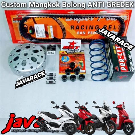 Jual Paket Kirian Cvt Brt Vario K S Mangkok Kampas Ganda Bolong