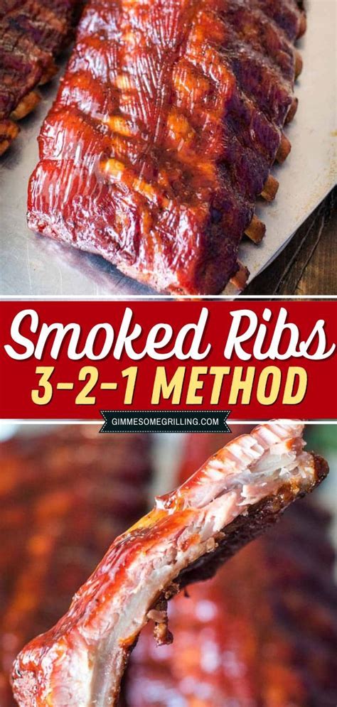 Smoked Ribs 3 2 1 Method Artofit