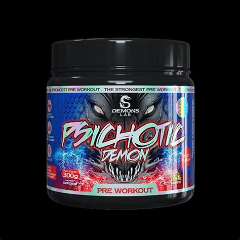 Pr Treino Psichotic Demon Black Fruit Punch G Demons Lab Pr