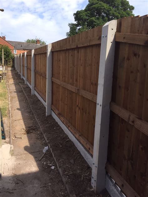 Concrete Fence Posts York At Sheryl Booker Blog