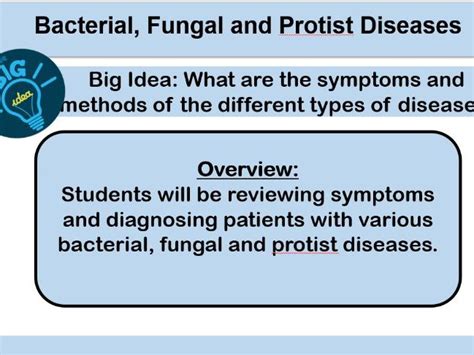 AQA GCSE Biology Bacterial Fungal And Protist Diseases Teaching