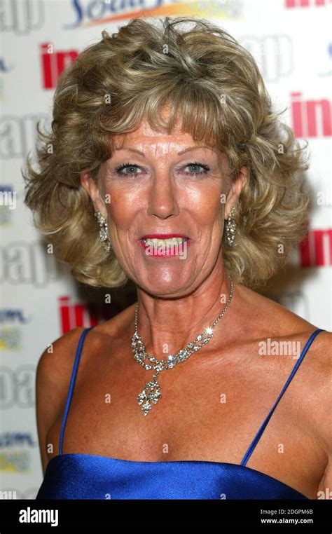 Sue Nicholls From Coronation Street At The Inside Soap Awards 2004 The