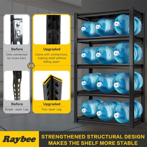 Buy Raybee Pack Garage Shelving Heavy Duty Garage Storage Shelves