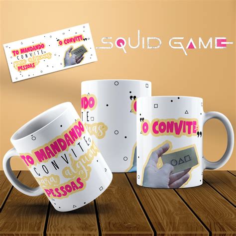 Caneca Round Squid Game Elo Produtos Especiais