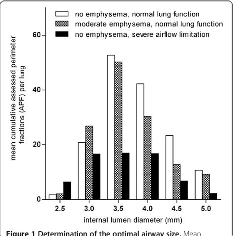 Figure 1 From Low Dose Ct Measurements Of Airway Dimensions And