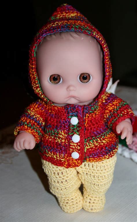 Pdf Pattern Crochet Inch Lil Cutesies Berenguer Doll Etsy