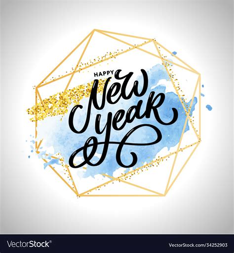 Happy new year 2021 beautiful greeting card Vector Image