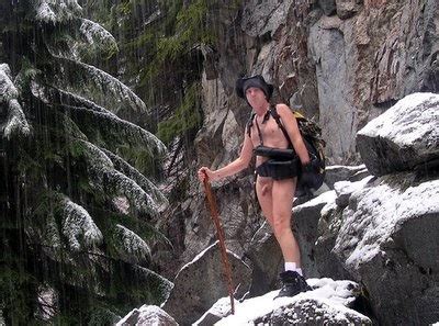 Nude Hiking And Soaking In The Pacific Northwest Nude Snow Hiking Jan