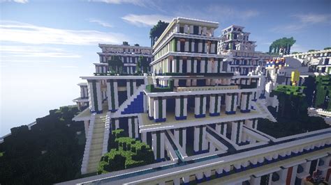 Hanging Gardens Of Babylon Minecraft Map