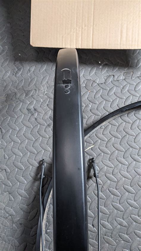 Sks Edge Aluminium Bike Cycle Mudguards Matt Black 46mm Ebay