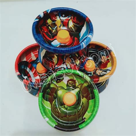 Jual Mainan Yoyo Besi Gambar Super Hero Mainan Anak Yoyo Gambar