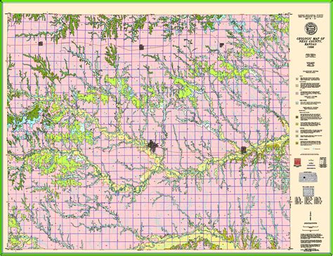 Kgs Geologic Map Ness Large Size