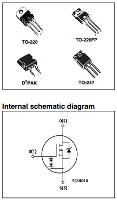 P Nk Z Datasheet V N Ch Mosfet Transistor Pinout