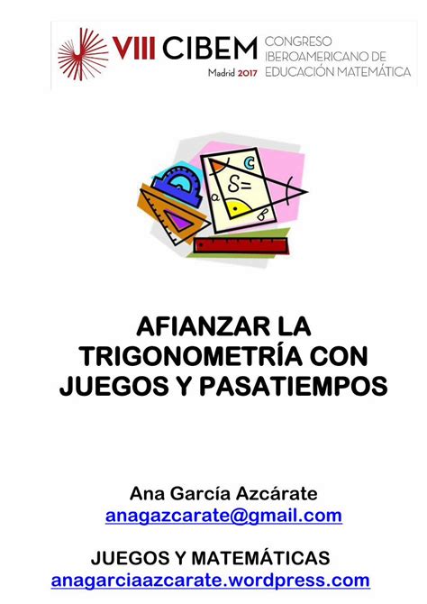 PDF AFIANZAR LA TRIGONOMETRÍA CON JUEGOS Y PDF fileindicados o que