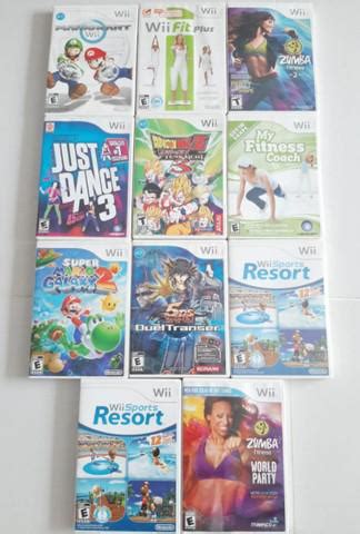 Jogos Nintendo Wii Originais M Dia F Sica Em Jo O Pessoa Clasf Jogos