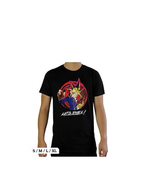 Abysse Yu Gi Oh Yami Yugi Let`s Duel T Shirt σε Μαύρο χρώμα