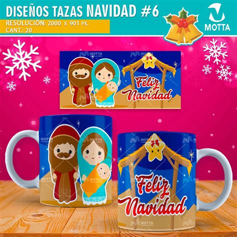 Dise Os De Navidad Para Sublimacion De Tazas Pack