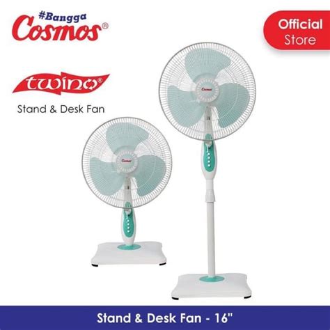 Jual Stand Fan Cosmos 16 Sbi 2 Fungsi 16 Inch Shopee Indonesia