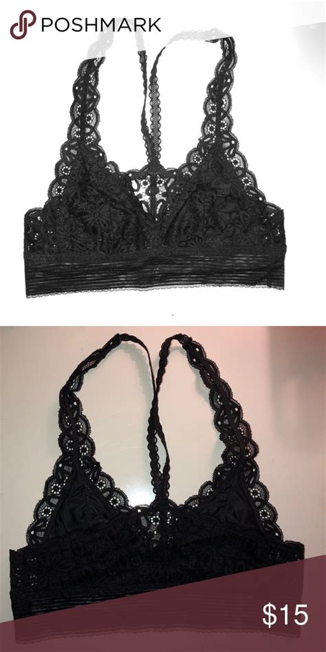 Black Lace Victorias Secret Bralette Black Lace Bralette Black Laces