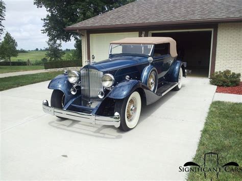 1933 Packard 1004 Convertible Victoria Significant Cars