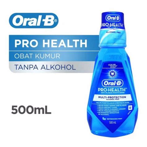 Jual Obat Kumur Oral B Mouthwash 500ml Shopee Indonesia