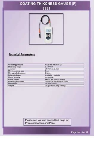 Coating Thickness Testers Digital Coating Thickness DFT Meter CTG