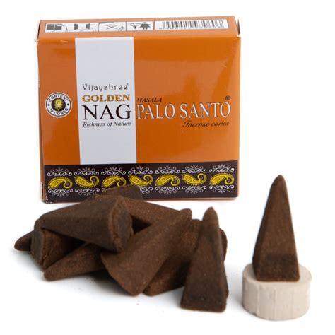 Golden Nag Palo Santo R Ucherkegel Schachtel Zenvol Deutschland